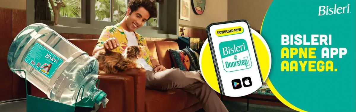 Bisleri product banner